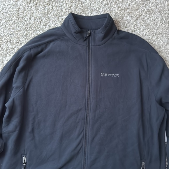 NWT Men's MARMOT Rocklin Black Full-Zip Jacket Size XXL - Picture 3 of 13